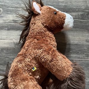 Build a Bear Pawsome Tan pony Horse Retired